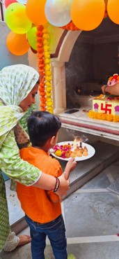 "Ganesh Chaturthi Celebrations in Sector 13, UK - Joy, Love, and Modaks!"