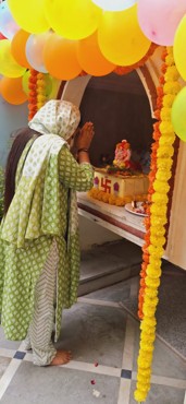 "Ganesh Chaturthi Celebrations in Sector 13, UK - Joy, Love, and Modaks!"