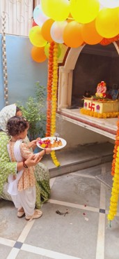 "Ganesh Chaturthi Celebrations in Sector 13, UK - Joy, Love, and Modaks!"