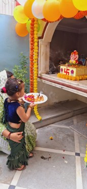 "Ganesh Chaturthi Celebrations in Sector 13, UK - Joy, Love, and Modaks!"