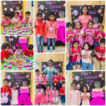 Pink Color Day Sr.KG