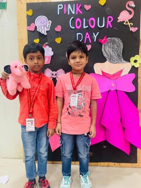 Pink Color Day Sr.KG