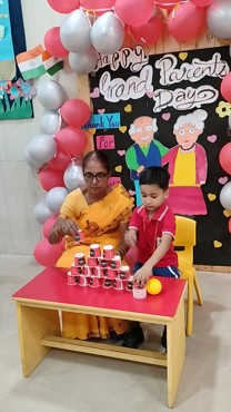 Grand Parents Day  Celebration Sr.KG