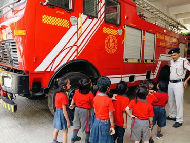 EXCURSIONS TRIP TO FIRE STATION ( UDAYAN KIDZ ASHIYANA NAGAR,PATNA)