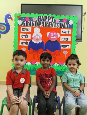 GRANDPARENTS' DAY CELEBRATION AT UDAYAN KIDZ ASHIYANA NAGAR, PATNA