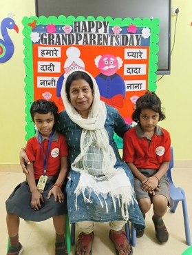 GRANDPARENTS' DAY CELEBRATION AT UDAYAN KIDZ ASHIYANA NAGAR, PATNA