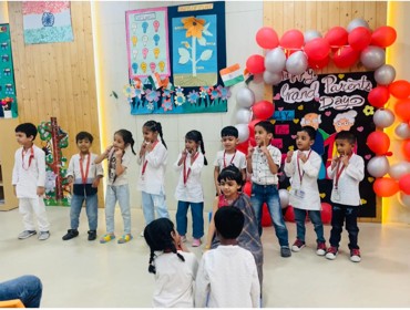 Grand Parents Day  Celebration Sr.KG