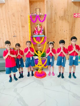 Ganesh Chaturthi in GPIS Sector 8