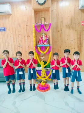 Ganesh Chaturthi in GPIS Sector 8