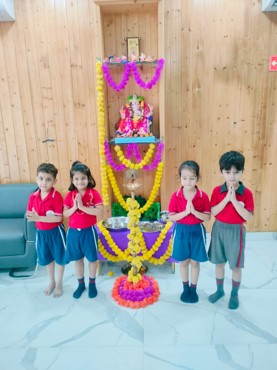 Ganesh Chaturthi in GPIS Sector 8