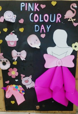 Pink Colour Day JR.KG