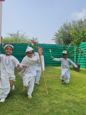 GANDHI JAYANTI CELEBRATION AT UK GURUGRAM SEC 108