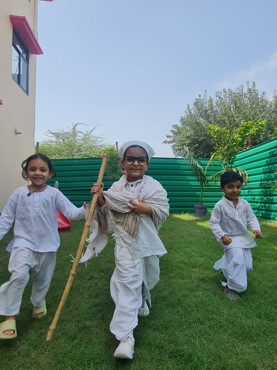 GANDHI JAYANTI CELEBRATION AT UK GURUGRAM SEC 108