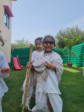 GANDHI JAYANTI CELEBRATION AT UK GURUGRAM SEC 108