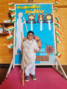 GANDHI JAYANTI CELEBRATION AT UK GURUGRAM SEC 108