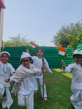 GANDHI JAYANTI CELEBRATION AT UK GURUGRAM SEC 108