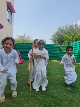 GANDHI JAYANTI CELEBRATION AT UK GURUGRAM SEC 108