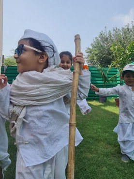 GANDHI JAYANTI CELEBRATION AT UK GURUGRAM SEC 108