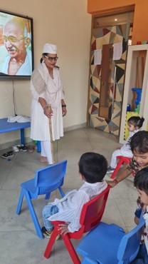 GANDHI JAYANTI CELEBRATION AT UK GURUGRAM SEC 108