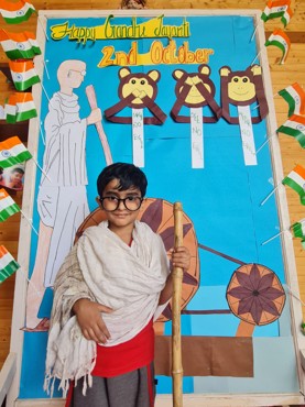 GANDHI JAYANTI CELEBRATION AT UK GURUGRAM SEC 108