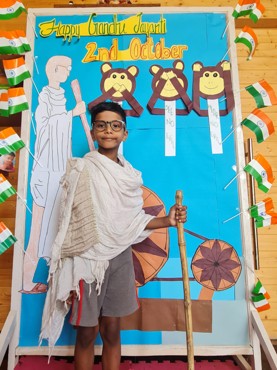 GANDHI JAYANTI CELEBRATION AT UK GURUGRAM SEC 108