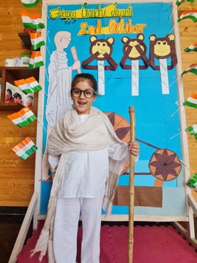 GANDHI JAYANTI CELEBRATION AT UK GURUGRAM SEC 108