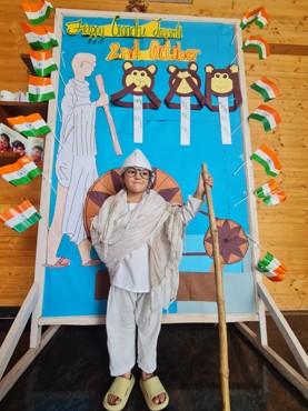 GANDHI JAYANTI CELEBRATION AT UK GURUGRAM SEC 108