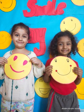 WORLD SMILE DAY CELEBRATION AT UK GURUGRAM SEC 108