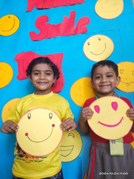 WORLD SMILE DAY CELEBRATION AT UK GURUGRAM SEC 108