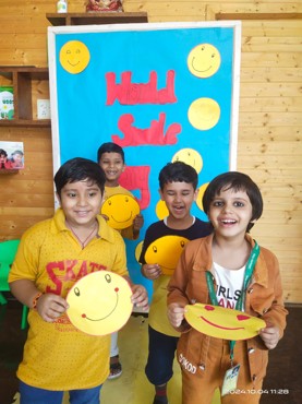 WORLD SMILE DAY CELEBRATION AT UK GURUGRAM SEC 108