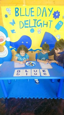 BLUE DAY DELIGHT AT UDAYAN KIDZ GURUGRAM SEC 108