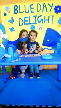 BLUE DAY DELIGHT AT UDAYAN KIDZ GURUGRAM SEC 108