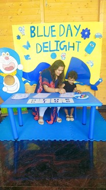 BLUE DAY DELIGHT AT UDAYAN KIDZ GURUGRAM SEC 108