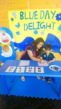 BLUE DAY DELIGHT AT UDAYAN KIDZ GURUGRAM SEC 108