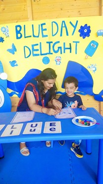 BLUE DAY DELIGHT AT UDAYAN KIDZ GURUGRAM SEC 108