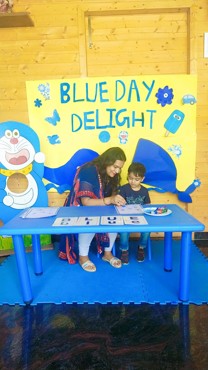 BLUE DAY DELIGHT AT UDAYAN KIDZ GURUGRAM SEC 108