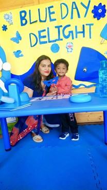 BLUE DAY DELIGHT AT UDAYAN KIDZ GURUGRAM SEC 108