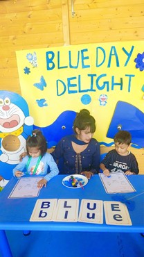 BLUE DAY DELIGHT AT UDAYAN KIDZ GURUGRAM SEC 108