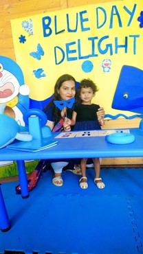 BLUE DAY DELIGHT AT UDAYAN KIDZ GURUGRAM SEC 108