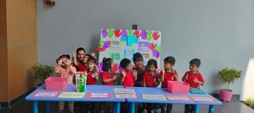 HAND WASHING DAY AT UDAYAN KIDZ GURUGRAM