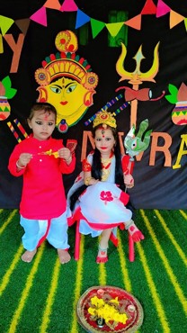 NAVRATRI CELEBRATION AT UDAYAN KIDZ