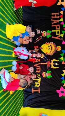 NAVRATRI CELEBRATION AT UDAYAN KIDZ