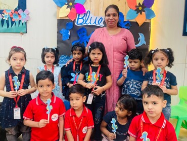 BLUE DAY DELIGHT JR.KG IN GPIS SECTOR -8 DWARKA