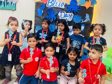 BLUE DAY DELIGHT JR.KG IN GPIS SECTOR -8 DWARKA