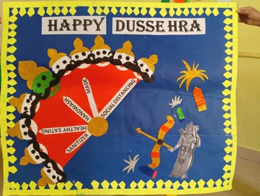 DUSSHERA CELEBRATION AT UDAYAN KIDZ ASHIYANA NAGAR,PATNA