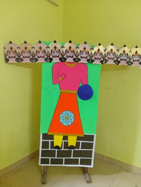 DUSSHERA CELEBRATION AT UDAYAN KIDZ ASHIYANA NAGAR,PATNA