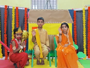 DUSSHERA CELEBRATION AT UDAYAN KIDZ ASHIYANA NAGAR,PATNA