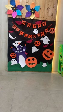 CLASS JR.KG HALLOWEEN PARTY GPIS DWARKA SECTOR -8