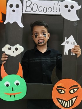 HALLOWEEN DAY CELEBRATION AT UDAYAN KIDZ ASHIYANA NAGAR ,PATNA