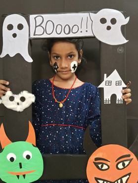 HALLOWEEN DAY CELEBRATION AT UDAYAN KIDZ ASHIYANA NAGAR ,PATNA